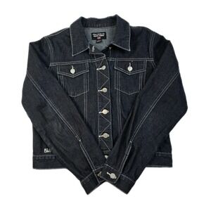 Polo Ralph Lauren Jean Jacket Women's L Denim Coat Polo Jean‎ Co Vintage Trucker